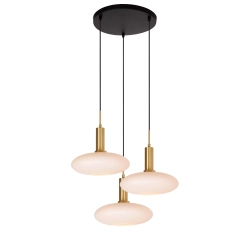 SINGALA lampa wisząca 3xE27 złoty mat / mosiądz 25413/13/02 Lucide - zdjęcie produktu