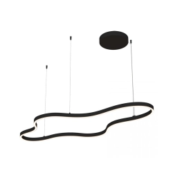 25415 PENDANT LED LIGHT 95W 3000K TRIAC SANDY BLACK Zambelis Lights