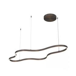 25416 PENDANT LED LIGHT 95W 3000K TRIAC BRUSHED COFFEE Zambelis Lights