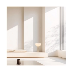 25427 TABLE LIGHT 1xE27 MAX 40W NATURAL STONE - OPAL ACRYLIC Zambelis Lights