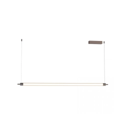25446 PENDANT LED LINE LIGHT 33W 3000K TRIAC BRUSHED COFFEE Zambelis Lights