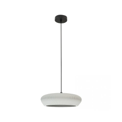 2592 PENDANT LIGHT 2xG9 LED MAX 9W GREY - SANDY BLACK CLAY - METAL Zambelis Lights
