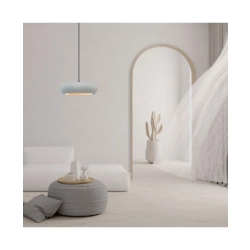 2592 PENDANT LIGHT 2xG9 LED MAX 9W GREY - SANDY BLACK CLAY - METAL Zambelis Lights