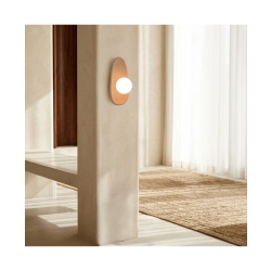 2623 WALL LIGHT 1xG9 LED MAX 7W MAX DARK COFFEE CLAY - OPAL GLASS Zambelis Lights
