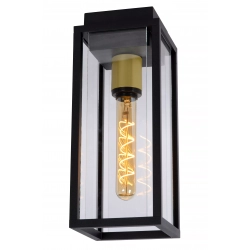LAURENS Lampa sufitowa zewnętrzna 1xE27 IP54 czarny 27105/01/30 Lucide - zdjęcie produktu