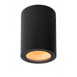 VOLANTIS Lampa sufitowa Ø 10,8 cm 1xE27 IP54 czarny 27107/01/30 Lucide - zdjęcie produktu