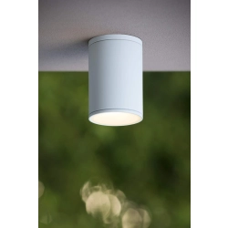 Plafon TUBIX Ø 10,8 cm 1xE27 IP54 biały 27870/01/31 Lucide - zdjęcie dodatkowe 1
