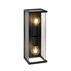 Kinkiet CLAIRE 2xE27 IP54 Anthracite 27883/02/30 Lucide - zdjęcie produktu