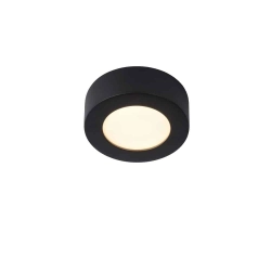 Plafon BRICE Ø 11,7 cm LED Dim. 1x8W 3000K IP44 czarny 28116/11/30 Lucide - zdjęcie produktu