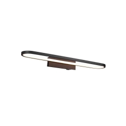 kinkiecik.pl Kinkiet LED czarny IP44 GIANNI 283779132 TRIO