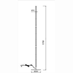 Lampa podłogowa Mantra Torch 6736MA - zdjęcie dodatkowe 1