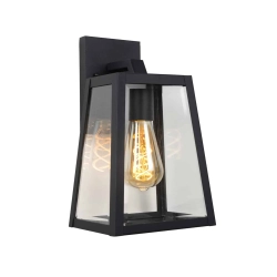 Kinkiet MATSLOT 1xE27 IP23 czarny 29829/01/30 Lucide - zdjęcie produktu