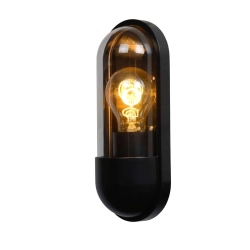 CAPSULE Kinkiet 1xE27 IP65 czarny 29897/01/30 Lucide - zdjęcie produktu