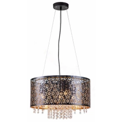 kinkiecik.pl Hissa - lampa wisząca 4 pł czarna 324004-02 REALITY