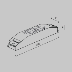 Zasilacz Flarity 60-220-240-24-G2 60W Maytoni - zdjęcie dodatkowe 1