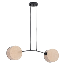Lampa wisząca MOTIF 2 NATURAL 1328/2 EMIBIG Lighting - zdjęcie produktu