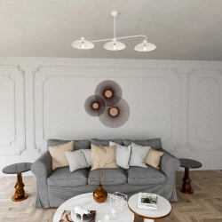 Żyrandol FOSTER 3 WHITE 1354/3 EMIBIG Lighting