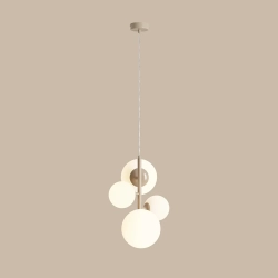 BLOOM 4 BEIGE 1091L17 Lampa wisząca #colours Aldex - zdjęcie produktu