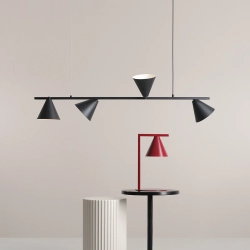 FORM 4 CZARNY 1108L1 Nowoczesna lampa wisząca Aldex - zdjęcie dodatkowe 1