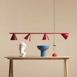 LAMPA WISZĄCA FORM 4 RED WINE 1108L15 Aldex - zdjęcie produktu