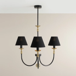 ROMA 3 CZARNY 1118E1 Elegancki żyrandol Aldex - zdjęcie produktu