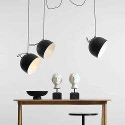 Lampa wisząca NOOR 3 CZARNY 1122E_1 Aldex - zdjęcie produktu