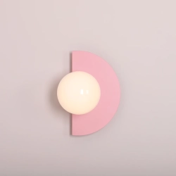Lampa ścienna LOOP WALL BABY PINK 1125C18 Aldex - zdjęcie produktu