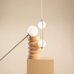 RIVA 2 BEIGE 1086H17 Lampa wisząca #colours Aldex - zdjęcie produktu