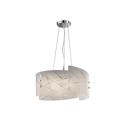 kinkiecik.pl Lampa wisząca SANDRINA – 301200300 excl. 3x E27 · max. 40W TRIO