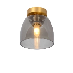 Plafon TYLER Ø 16,1 cm 1xG9 IP44 złoty mat / mosiądz 30164/01/02 Lucide - zdjęcie produktu