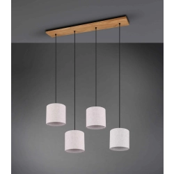 kinkiecik.pl Lampa wisząca ELMAU – 302100430 excl. 4x E27 · max. 60W TRIO