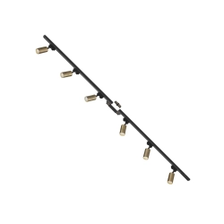 Zestaw 6 szynoprzewody jednoobwodowe black-gold 3022 ZUMA LINE
