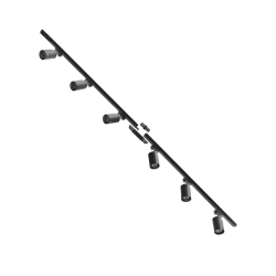 Zestaw 7 szynoprzewody jednoobwodowe black 3025 ZUMA LINE