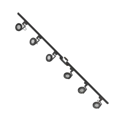 Zestaw 10 szynoprzewody jednoobwodowe czarny 3028 ZUMA LINE
