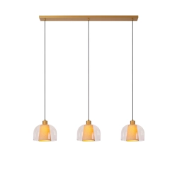 GUNHILD lampa wisząca 3xE27 Transparant 30460/03/60 Lucide - zdjęcie produktu