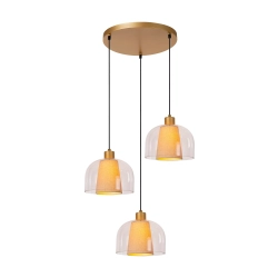 GUNHILD lampa wisząca 3xE27 Transparant 30460/13/60 Lucide - zdjęcie produktu