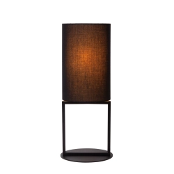 HERMAN Lampa stołowa Ø 20 cm 1xE27 czarny 30562/81/30 Lucide - zdjęcie produktu