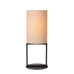 HERMAN Lampa stołowa Ø 20 cm 1xE27 beżowy 30562/81/38 Lucide - zdjęcie produktu
