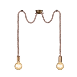 kinkiecik.pl Lampa wisząca ROPE – 310100204 excl. 2x E27 · max. 60W TRIO