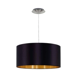 Lampa wisząca MASERLO 31599 czarny, złoty - zdjęcie dodatkowe 1