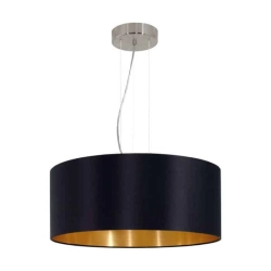 Lampa wisząca MASERLO 31605 czarny, złoty - zdjęcie dodatkowe 1