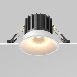 Lampa wpuszczana Round 3000K 12W 60° DL058-12W3K-W Maytoni - zdjęcie dodatkowe 1