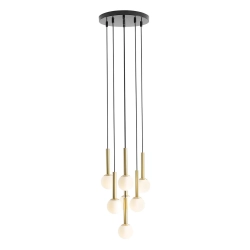 LAMPA WISZĄCA RIU 7 CZARNY 1103T1 ALDEX - zdjęcie produktu