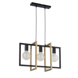 Lampa wisząca EDEN III black-gold 32234 Sigma - zdjęcie produktu