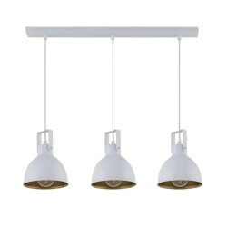 Lampa wisząca MARS 3 PROSTY BIAŁY ZŁOTY 32263 SIGMA - zdjęcie produktu