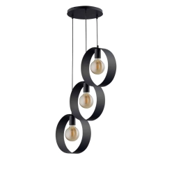 kinkiecik.pl Lampa wisząca HAPPY 3 CZARNY 32282 SIGMA