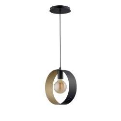 Lampa wisząca HAPPY 1 CZARNY ZŁOTY 32283 SIGMA - zdjęcie produktu