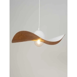 kinkiecik.pl Lampa wisząca KAPELLO M BIAŁY MIEDZIANY FI55 32344 SIGMA