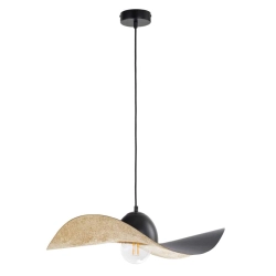 Lampa wisząca KAPELLO M CZARNY ZŁOTY FI55 32347 SIGMA - zdjęcie produktu