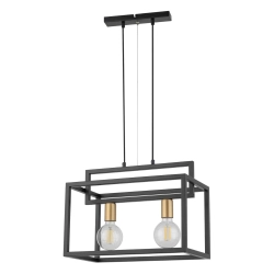 VIGO zwis 2 czarny złoty Lampa wisząca Sigma Lighting 32439 - zdjęcie produktu